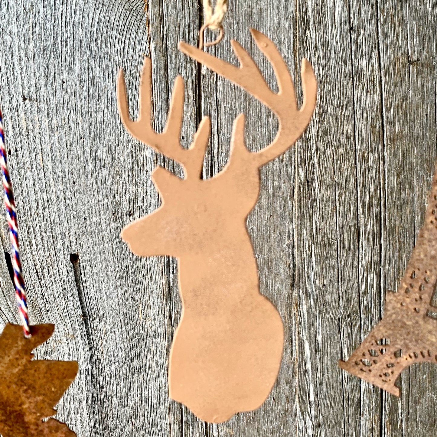Rusted Wreath Decoration