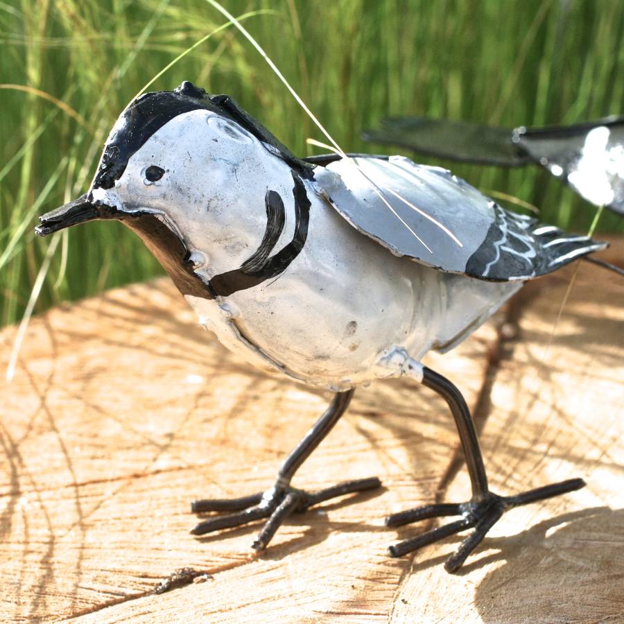 Wagtail Bird Sculpture