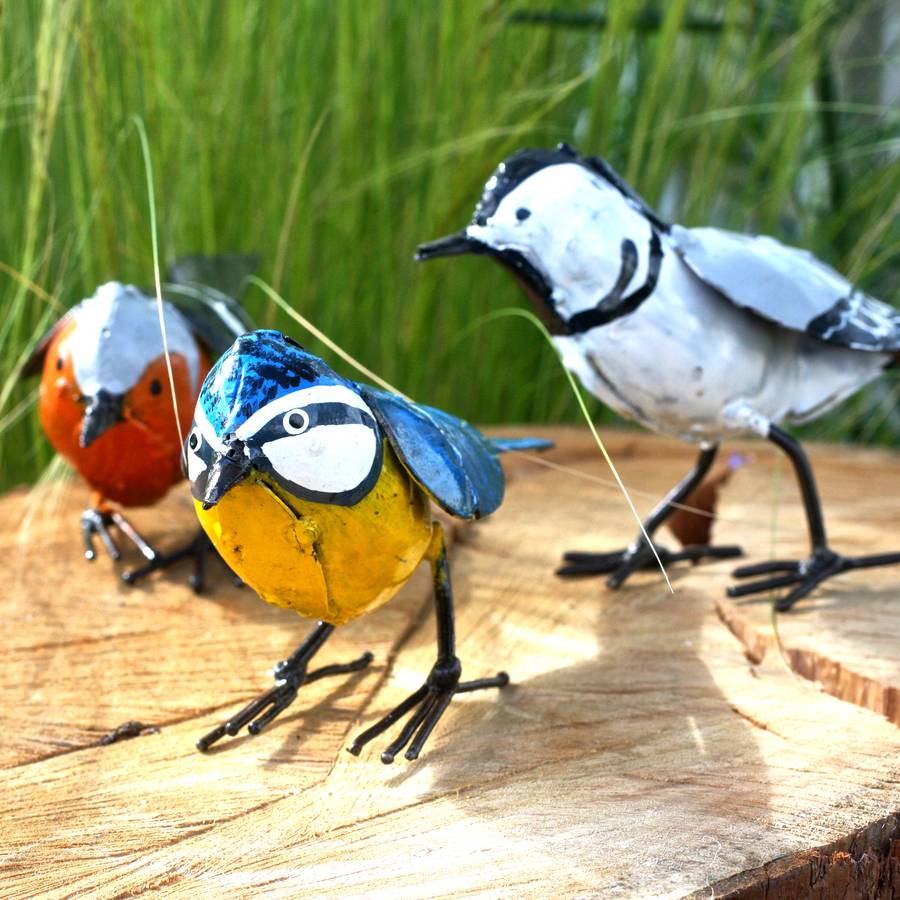 Wagtail Bird Sculpture