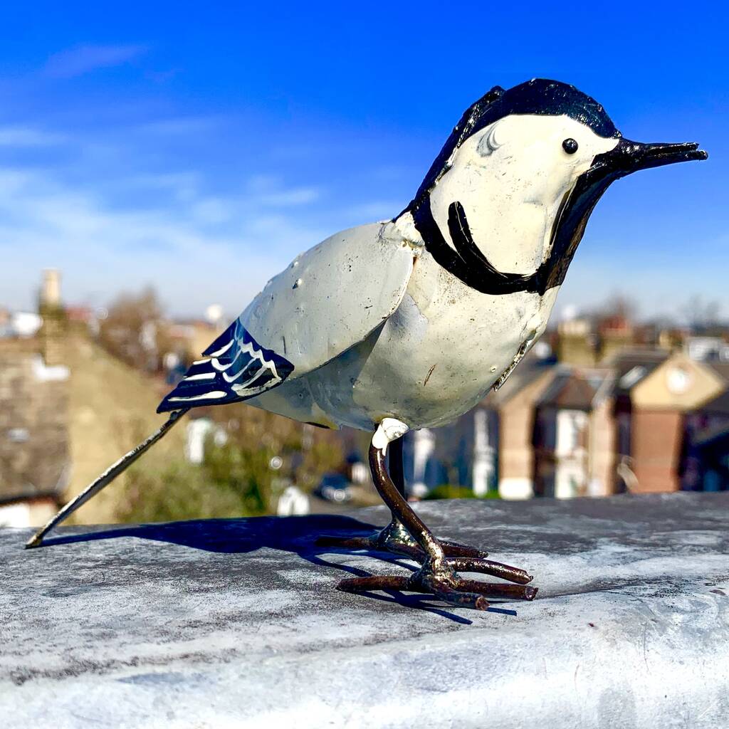 Wagtail Bird Sculpture