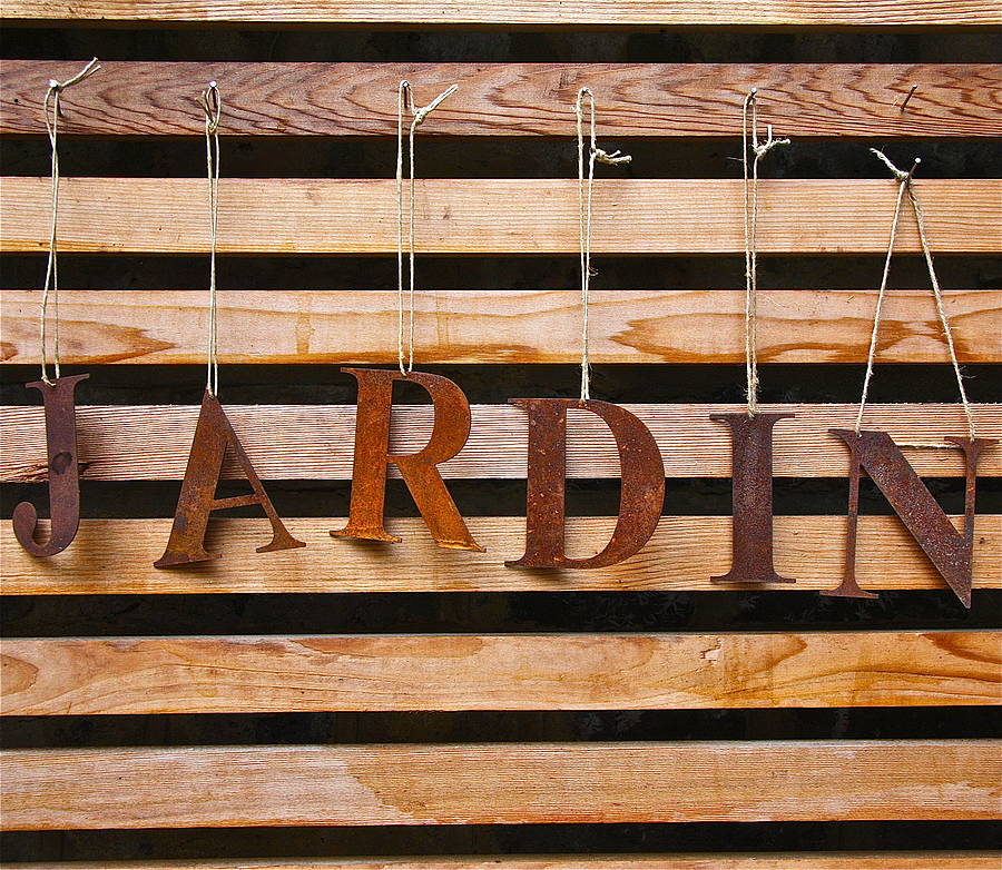 Small Rusted Letter