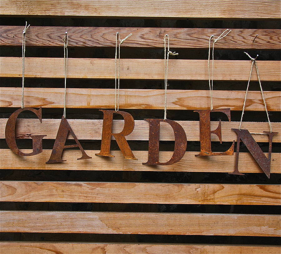 Small Rusted Letter