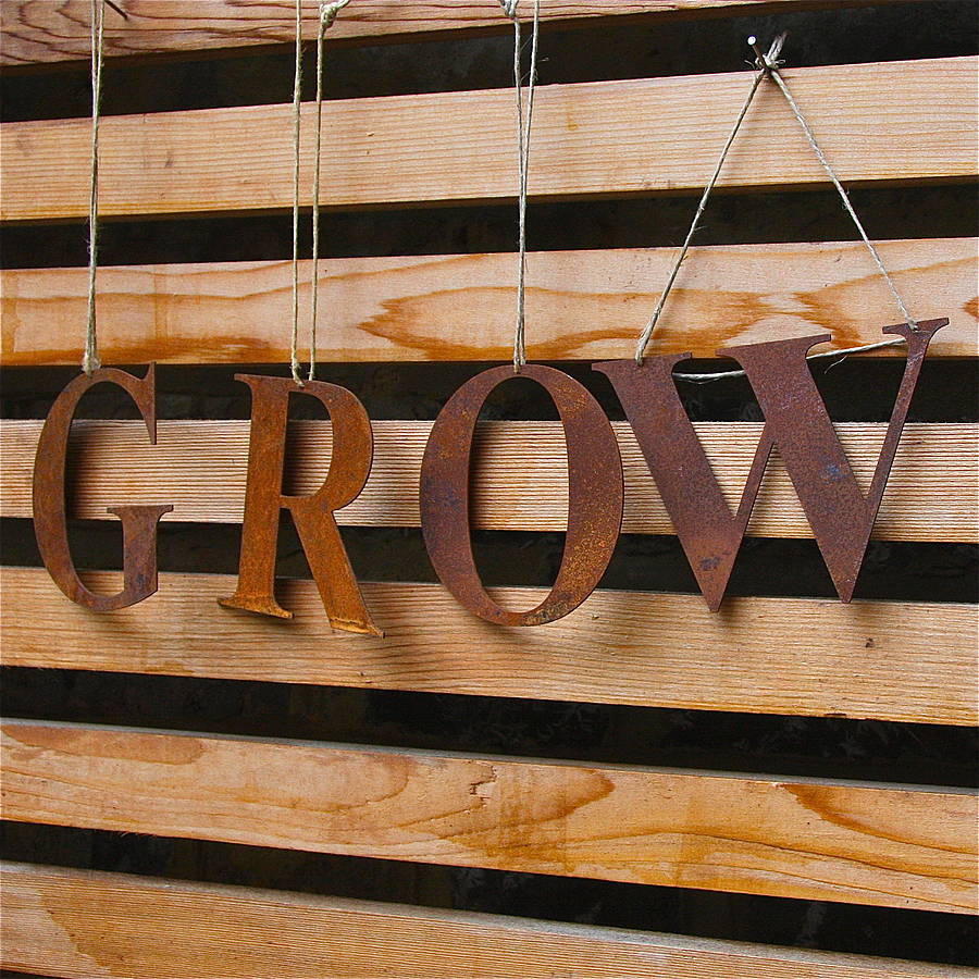 Small Rusted Letter