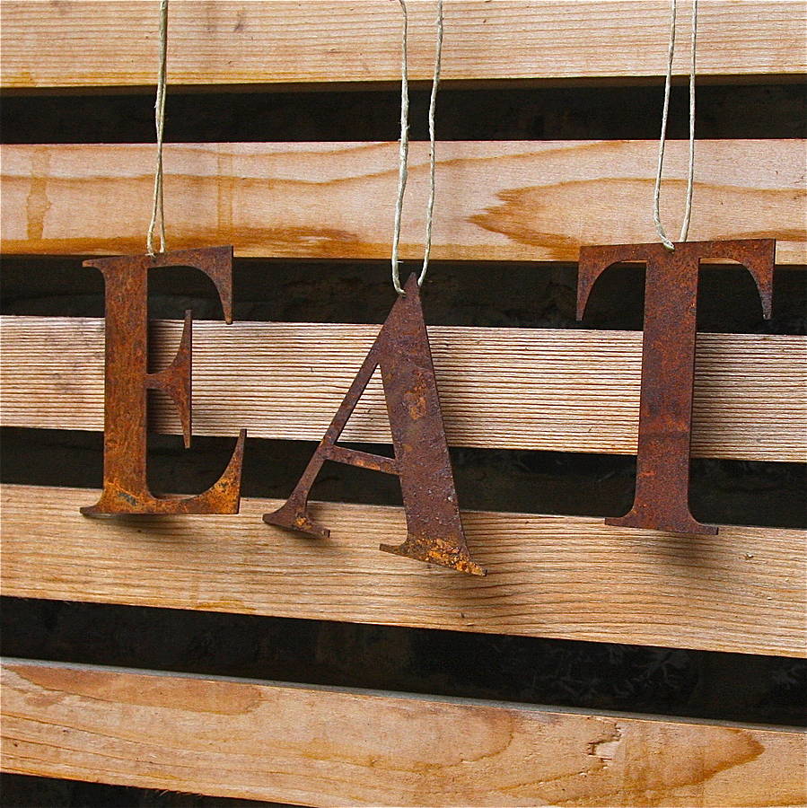 Small Rusted Letter