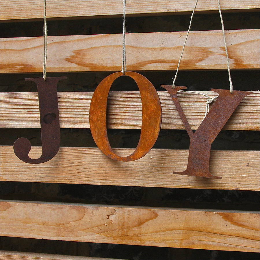 Small Rusted Letter