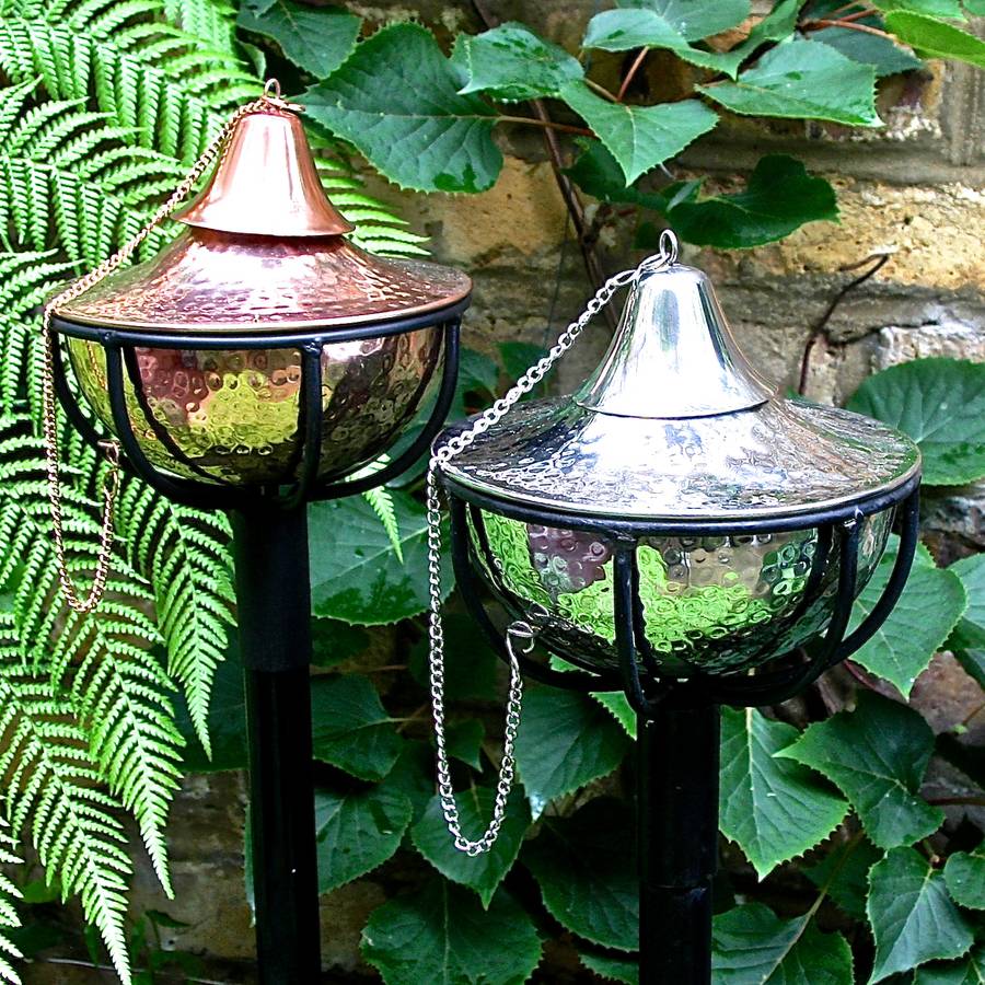 Copper or Steel Bowl Oil Torch