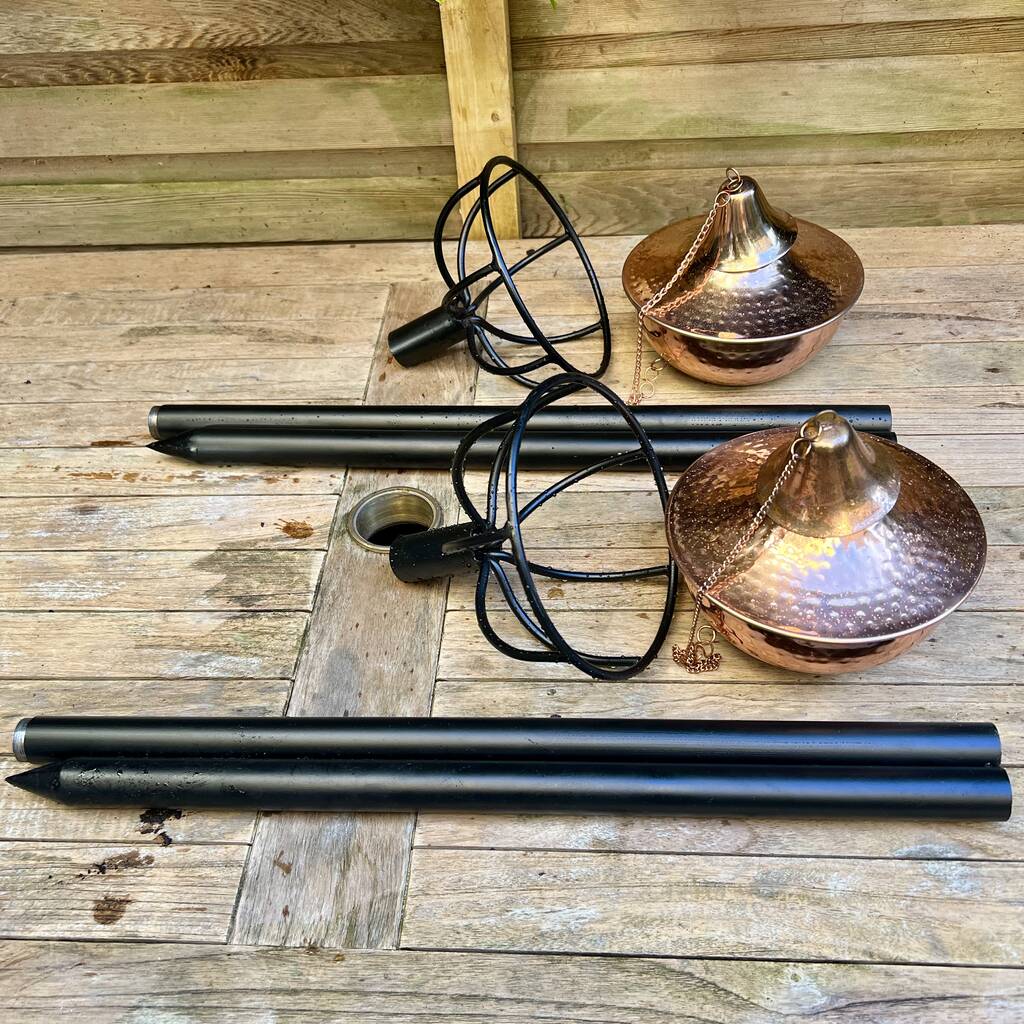 Copper or Steel Bowl Oil Torch
