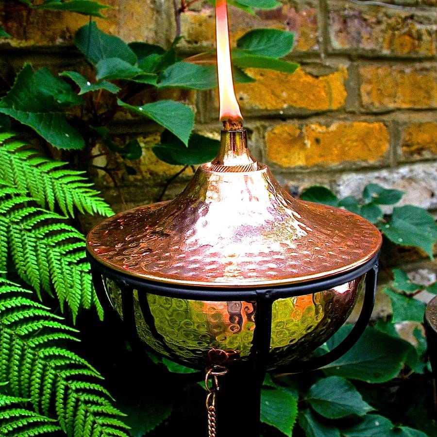 Copper or Steel Bowl Oil Torch