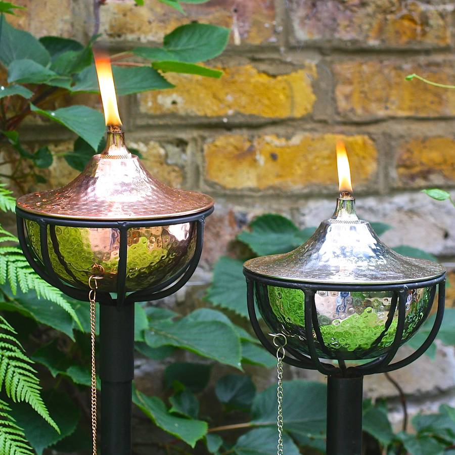 Copper or Steel Bowl Oil Torch