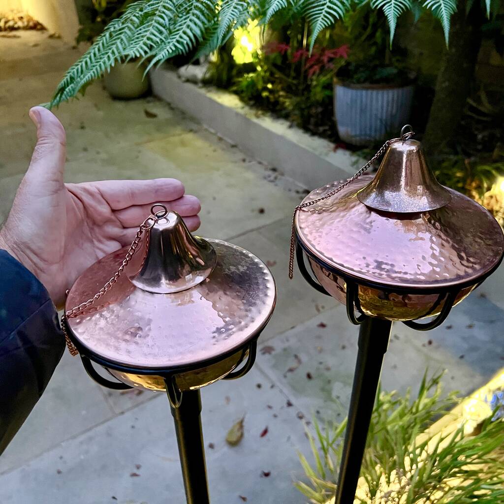 Copper or Steel Bowl Oil Torch