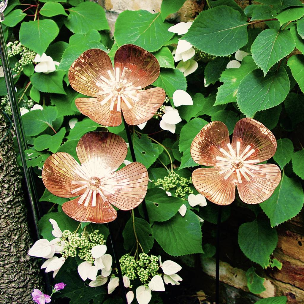 Copper Poppy Stakes