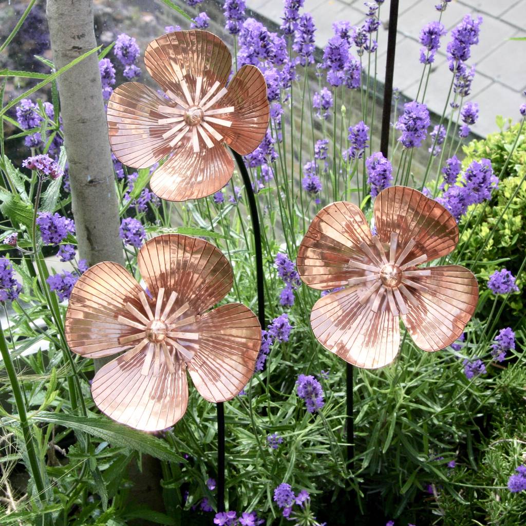 Copper Poppy Stakes