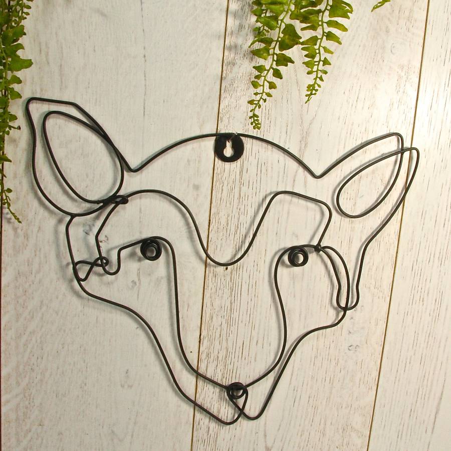 Fox Wire Wall Art