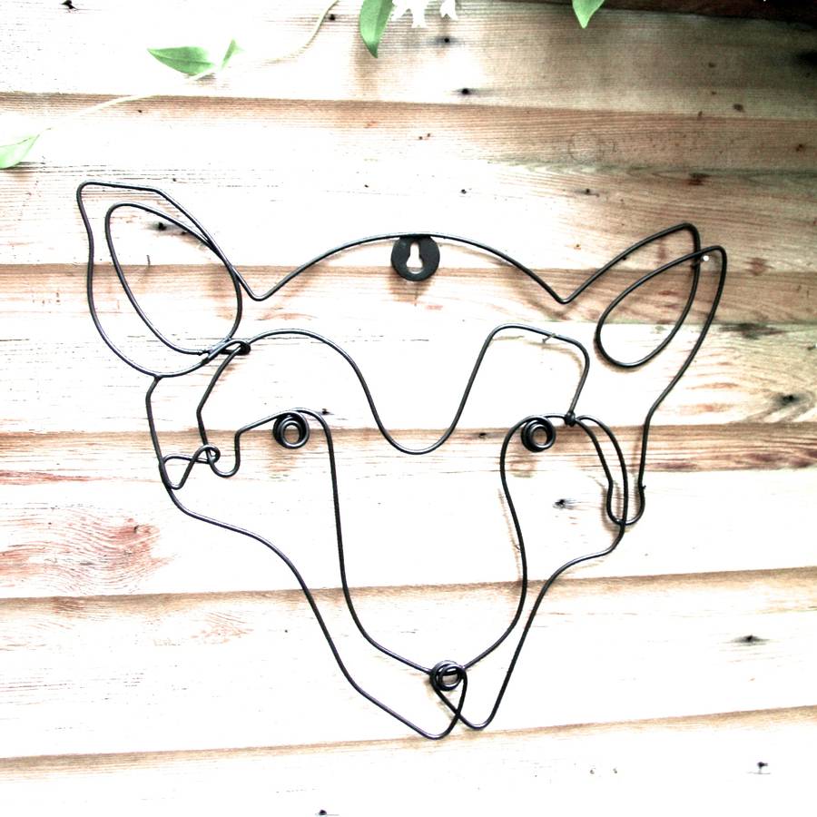 Fox Wire Wall Art