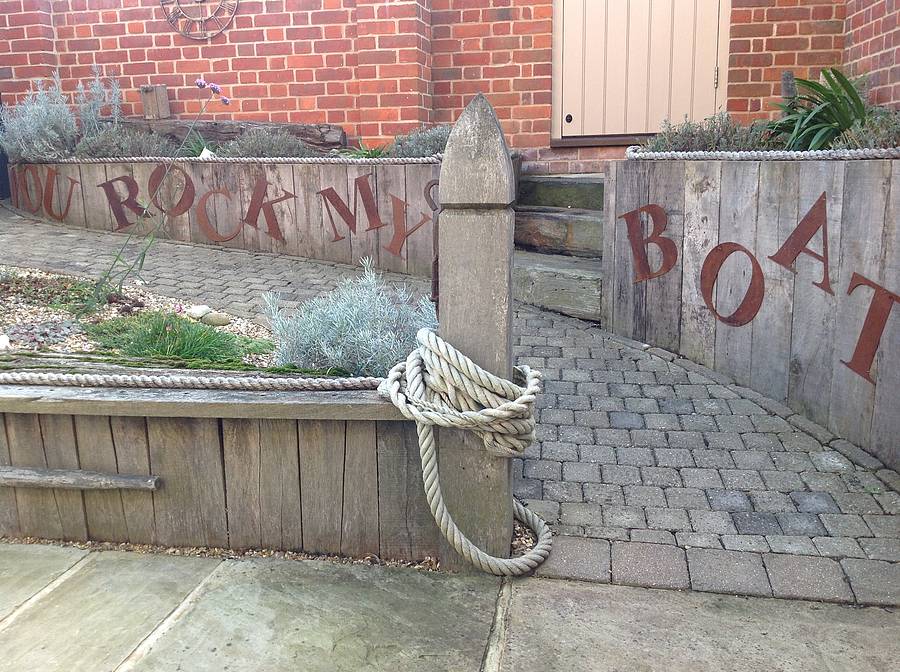 Large Rusted Letter