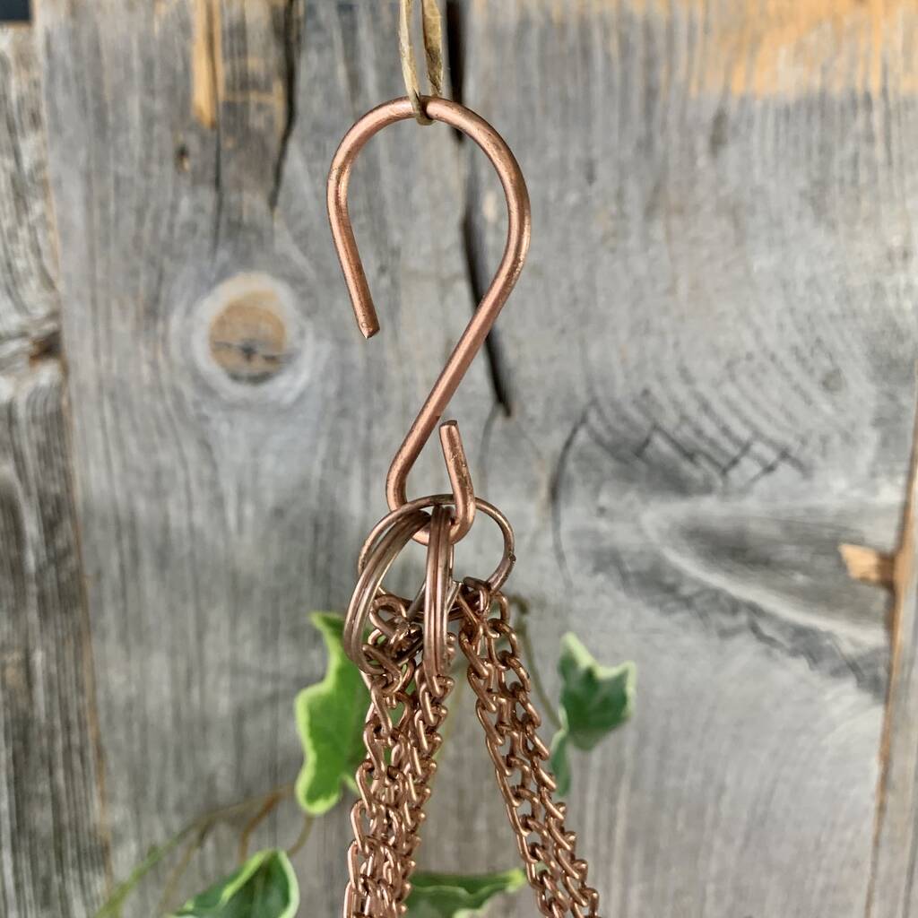 Copper Hanging Birdbath