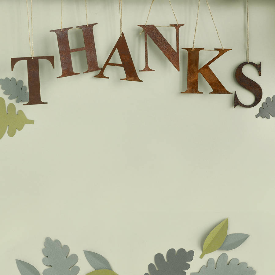 Small Rusted Letter
