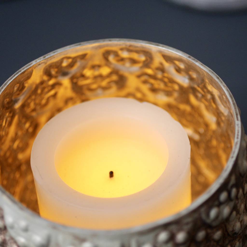 Dimple Vase or Tealight Holder