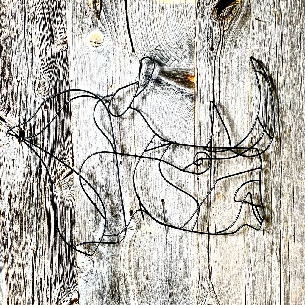 Rhino Animal Wall Art