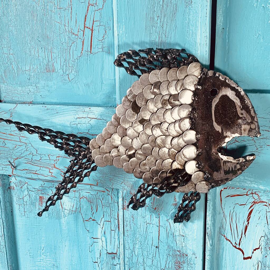 Piranha Garden Wall Art