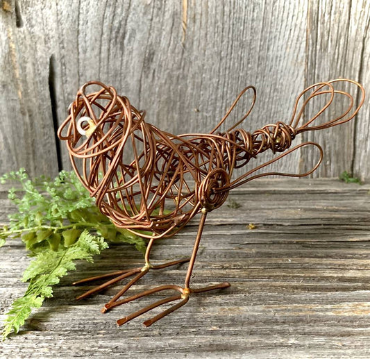 Copper Wire Bird