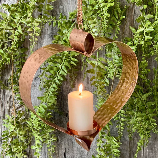 Heart Hanging Candle Holder