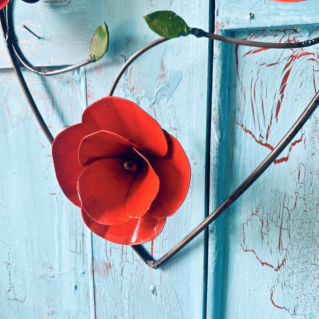 Poppy And Butterfly Wall Art
